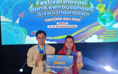 Raih Medali Emas di Ajang FIKSI 2024! Siswa SMA Banjarmasin Ciptakan Tas Bioplastik dari Limbah Ikan Patin